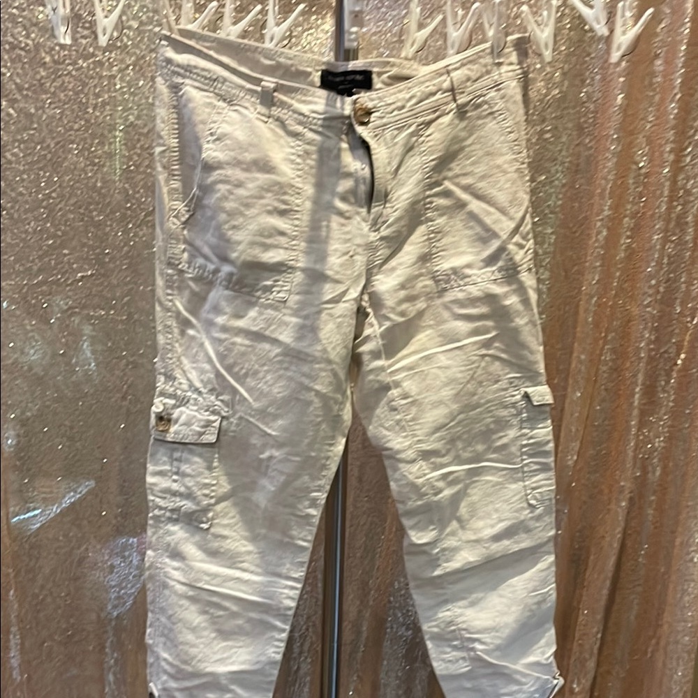 Banana Republic Men's Light Beige Cargo Pants